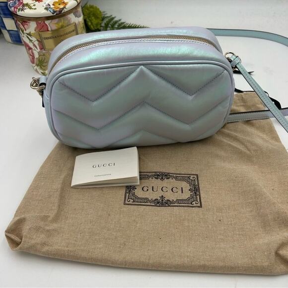 Women's Gucci GG medium Mormont shoulder bag Made in Italy - Picture 6 of 14